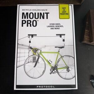 NEW IN BOX Protocol Bike Mount for Ceiling